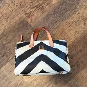 Dooney & Bourke Black and White Satchel